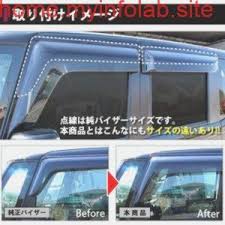 n box n box nbox jf1 jf2 プラス カスタム パーツ アクセサリー ドアバイザー 超ワイド 外装 ドレスアップ nボックス エヌボックス bzh002 dre