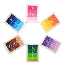 Shop for card making rubber stamps stamping and other related products. Rainbow Craft Finger Ink Pads Flower Stamps 24 Diy Colors For Rubber Stamp Diy Scrapbooking And Card Making Decoration 6 Ink Pad Buy Online In Grenada At Grenada Desertcart Com Productid 85875415