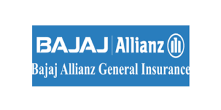 Public company business logo, limited outlook, text, logo, monochrome png. Illussion Insurance Company Bajaj Allianz Logo Png
