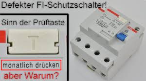 Fi schalter anschliessen arbeitsanleitungen e installation. Lebensgefahr Durch Defekten Fi Schutzschalter Sinn Und Zweck Der Pruftaste Am Rcd Youtube