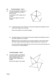 You can also use these year 6 geometry test papers as examples to work through as a class exercise. Angles Levelled Sats Questions Teaching Resources