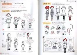 Kawaii 4 Bille Couleur De Stylo Illustration Livre De Metier Pen Illustration Japanese Drawings Doodle People