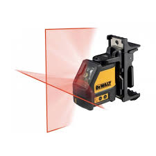 Surface angle with automatic level indication, marks a leveled line in seconds. Dewalt Dw088k Xj Cross Line Laser Red