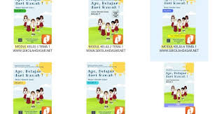 Kunci jawaban buku tematik kelas 4 tema 4 berbagai pekerjaan. Modul Pembelajaran Daring Belajardarirumah Kelas 1 2 3 4 5 6 Sekolahdasar Net