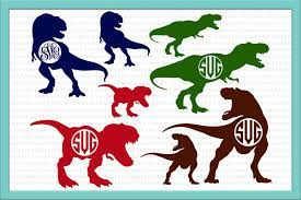 Download Dinosaur Monogram Svg T Rex Bundle Svg T Rex Clipart Monogram Frame Svg Dinosaur Svg Bundle Eps Pdf Dxf Svg Studio File Cutting File By Kartcreation Thehungryjpeg Com
