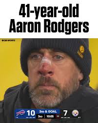 Can't question Rodgers' toughness.