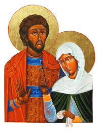 Rugaciune catre sfintii adrian si natalia o, sfintit cuplu, sfintilor mucenici ai lui hristos, adrian si natalie, fericiti soti si straluciti purtatori de chinuri! Sfantul Mucenic Adrian Doxologia