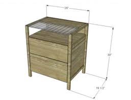 Free furniture plans to build a file cabinet that is easy to build and totally customizable. File Cabinet Free Woodworking Plan Com