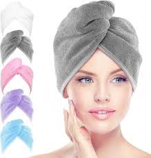 Microfiber Hair Towel Wrap, 5 Pack 💥 * Only $8.99 ( Reg. $15.99) #AD  https://bombdeals.com/deal/details/254492 #march