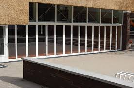 Grosse Falttur Element Sunflex Sf 75 Glasschiebetur Terrassenverglasung Falttur Glas