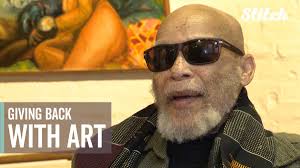 Iconic artist gives back to community