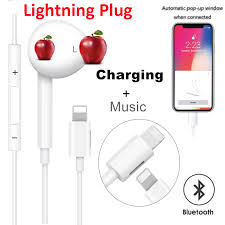 Great savings & free delivery / collection on many items. For Apple Iphone 7 In Ear Stereo Headphones With Microphone Wired Bluetooth Earphone For Iphone 8 7 Plus X Xr Xs Max 11 Headset Earphonie