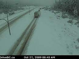 The coquihalla highway (highway 5) travels from hope north to kamloops via merritt. Coquihalla Reopens After Snow Closes Highway Ctv News