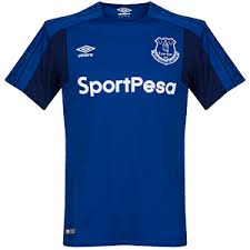For their home kit black shorts and black socks from their win against everton yesterday? Everton Football Shirt Archive