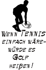 Wandtattoo Tennis Wenn Einfach Spruche Www Die Folie De