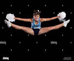 Cheerleader spread legs