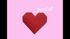 Ce qui passait pour ringard hier est aujourd'hui à la mode. Faire Un Coeur En Origami Papier Facile Bricoler Instruction Tutorial Youtube