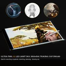 Portable A3 Led Light Pad Box Drawing Tablet Tracing Tracer Copy Board Table Pad Copyboard For Diamond Painting Tattoo Sketching Drawing Tablet Copy Boardlight Pad Aliexpress