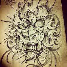 Tiger lion or fu dog tattoos. Pin On Japanese Tattoos