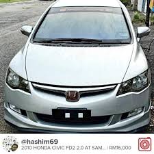 Kereta Sambung Bayar Car Continue Loan Honda Civic Fd2 2 0 At 2000cc Manufactured Year 2010 Monthly Rm1050 Only Road Tax Until Apr Road Tax Honda Civic Car