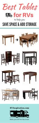 12 Space Saving Dining Tables For Rvs Replace The Dinette Booth Space Saving Dining Table Rv Furniture Dining Booth