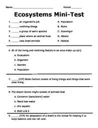 These new pictures have been drawn especially for businessballs. Ecosystem Test Questions And Answers Pdf 11 Easy Questions To Learn Basic Ecology Concepts