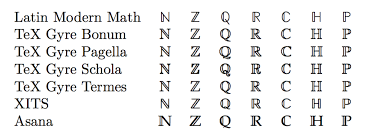 48 professional latin modern math regular fonts to download please note: Change Math Font On Each Row Of Tabular Via Setmathfont Tex Latex Stack Exchange