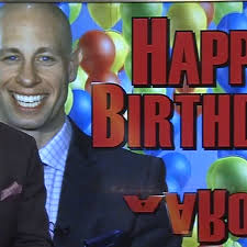 Aaron Perlman celebrates his "twin brother's" birthday