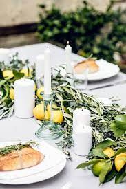 Gresorth 12 stück künstliche grün & gelb zitrone deko gefälschte früchte obst party festival dekoration. Pin Auf Tischdeko
