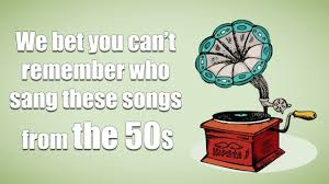 Challenge them to a trivia party! Who Sang These Songs Music Quiz 1950s Music Youtube