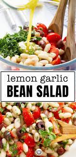 Cannellini Bean Salad Vegan Recipe Bean Salad Cheap Dinner Recipes Bean Recipes