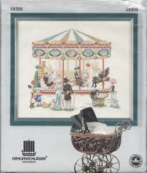 ooe victorian carousel chart oehlenschlager cross stitch