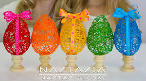 How its made decorative eggs. How To Make String Eggs Diy Tutorial Easter Eggs Craft For Kids Youtube