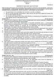 Subiecte și barem la proba obligatorie de la bac, publicate pe edu.ro. Voh0e1sbtoekym