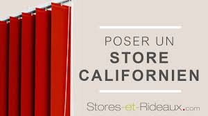Comment Poser Un Store Californien Youtube