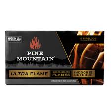 Though there's nothing like a warm, crackling wood fire to turn a cold. Cracklelog Pine Mountain