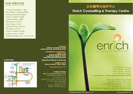We will continue to also offer. Enrich Counselling Therapy Therapy Centre Brochure 316 Creative Solution