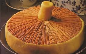 Chocolate and chestnuts are a heavenly combination; Birthday Mushroom Cake Retro Food For Modern Times