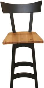 Enjoy free shipping on most stuff, even big stuff. Amazon Com 25 Inch Bar Stool With Leather Cushion Reclaimed Whiskey Barrel Pub Seat Rustic Wooden Counter Stool With Footrest Swivel Cushioned Seat Bar Stool Without Back Kitchen Dining