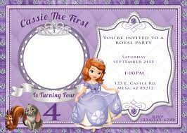 14 photos of the sofia the first birthday card template. Sofia The First Invitation By 4evrdesignsbykristyn On Etsy 12 00 In 2021 First Birthday Invitations Birthday Invitation Templates Sofia The First Birthday Party