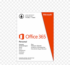 Microsoft Office 365 Personal 1yr Subscription Box Office 365 1 User Free Transparent Png Clipart Images Download