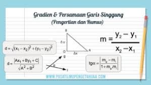 We did not find results for: Gradien Dan Persamaan Garis Singgung Pengertian Dan Rumus