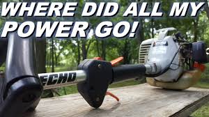Here is the link to the site where i got the carburetor: Echo Weedeater Starts But Has No Power And Runs Bad Clogged Spark Arrestor Easy And Simple Fix Youtube