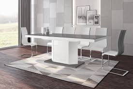 So it's not taking up a considerable amount of room for anyone! White And Grey Dining Table Buy Online Chic Paradis