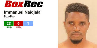 BoxRec: Immanuel Naidjala