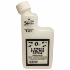 It will be destroyed within minutes, so it's crucial you combine your chainsaw oil with gas before it's poured into your machine. Cutting Edge Mixing Bottle 2 Stroke Fuel Mower Accessories Mitre 10
