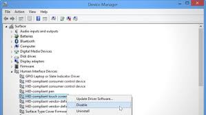 Disable Your Laptop S Touch Screen In Windows 8 1 Touch Screen Screen Tablet Laptop