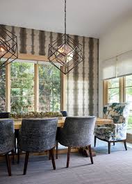 Are there rules for lighting in dining room? Cubist Medium Chandelier Lights Over Dining Table Long Dining Room Tables Dining Room Design