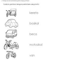 Lembaran kerja kenderaan di udara. Lembaran Kerja Prasekolah Tema Kenderaan Darat