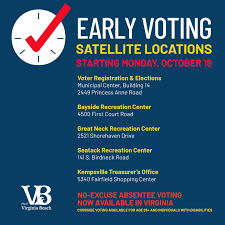 Satellite Voting Locations Opening Monday In Virginia Beach Wavy Com